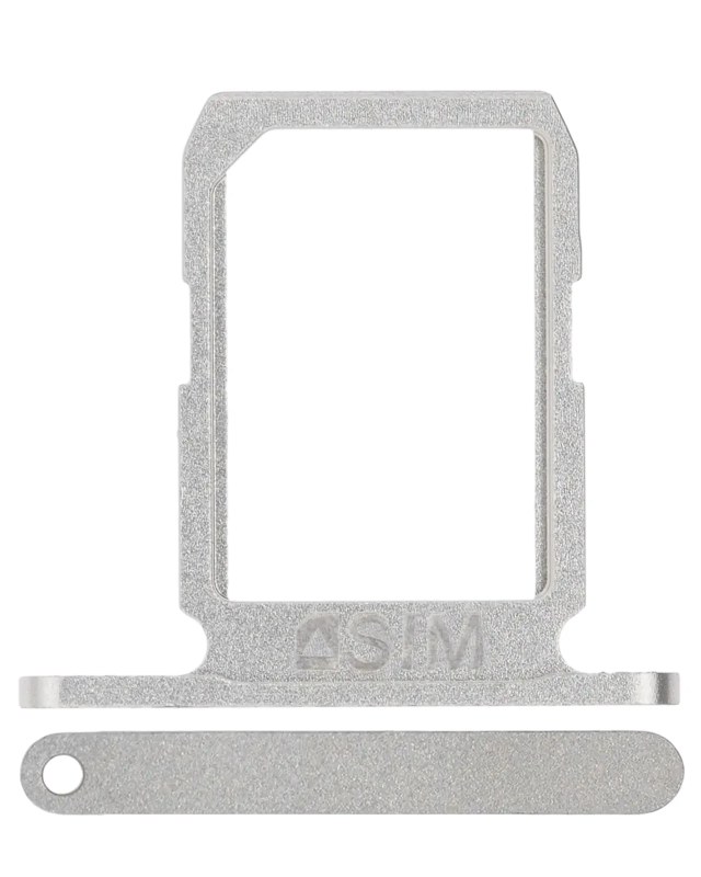 Carrellino SIM per Samsung Galaxy S6 (Argento)