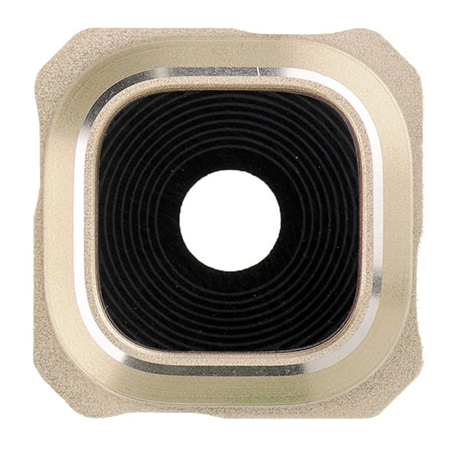 Lente fotocamera posteriore per Samsung Galaxy S6 Edge Plus (Oro platino)