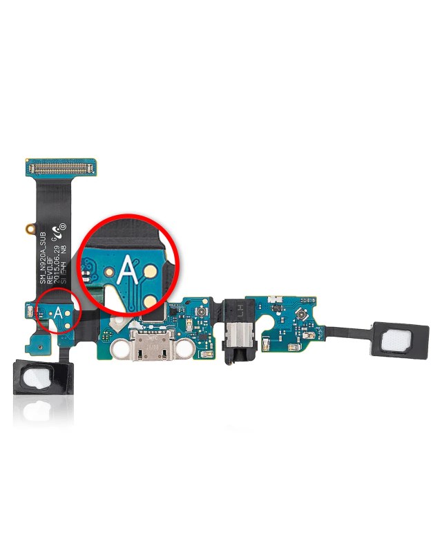 Flat connettore di ricarica per Samsung Galaxy Note 5 (N920A) (AT e T)