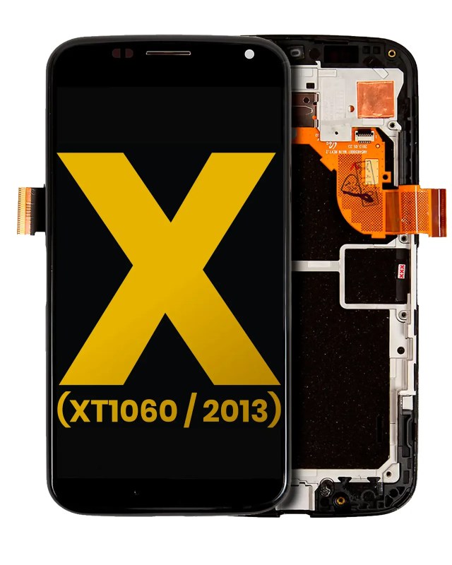 Display LCD completo con Frame per Motorola Moto X (XT1060 / 2013) (Refurbished) (tutti i colori)