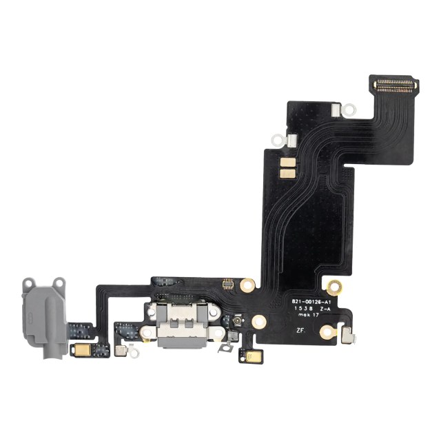 Flat connettore di ricarica per iPhone 6S Plus (Aftermarket) (Grigio siderale)