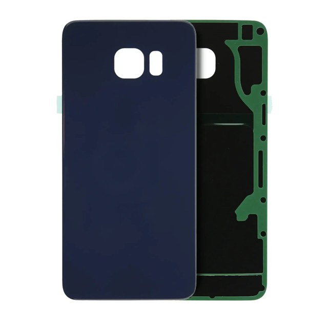 vetro cover posteriore per Samsung Galaxy S6 Edge Plus (No Logo) (Nero zaffiro)