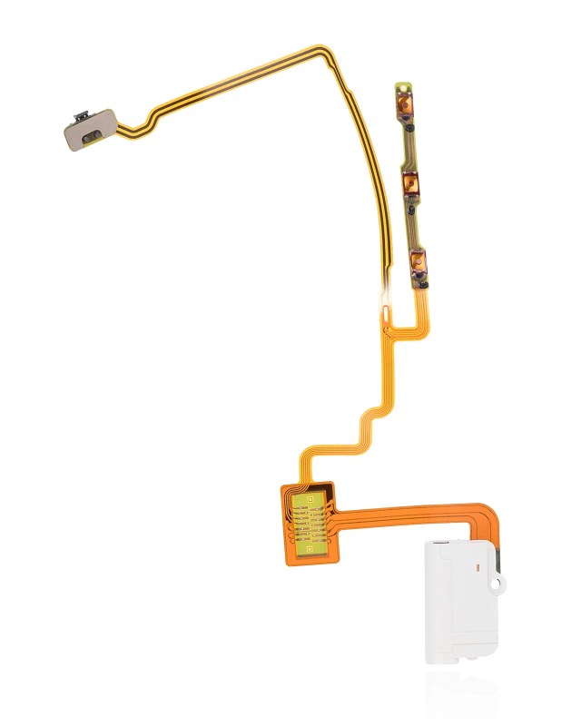 accensione e volume flat per iPod Touch Nano 7 (Bianco)