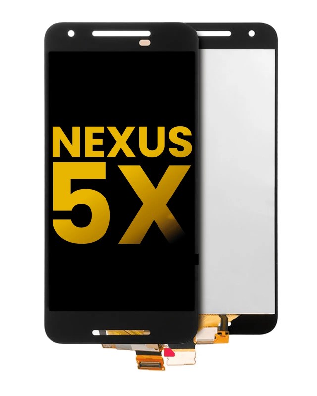 Display LCD completo senza Frame per Nexus 5X (Refurbished) (Nero)