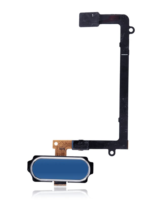 Tasto Home con flat per Samsung Galaxy S6 Edge Plus (Blu)
