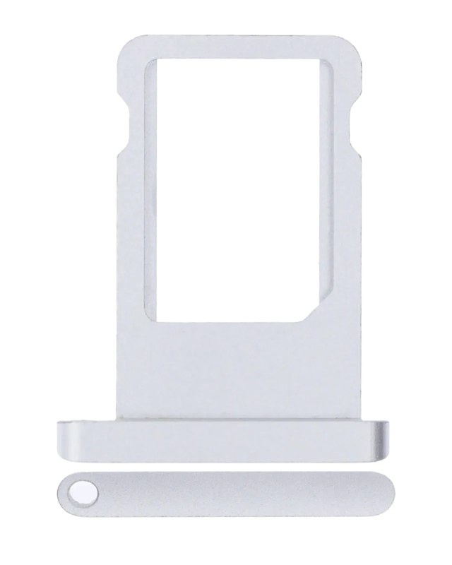 Carrellino SIM per iPad Mini 1 / iPad Mini 2 / iPad Mini 3 / iPad Air 1 / iPad 5 (2017) / iPad 6 (2018) (Argento)