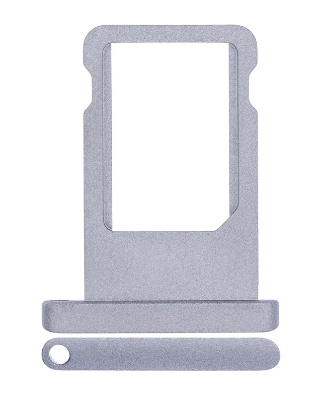 Carrellino SIM per iPad Mini 1 / iPad Mini 2 / iPad Mini 3 / iPad Air 1 / iPad 5 (2017) / iPad 6 (2018) (Grigio siderale)