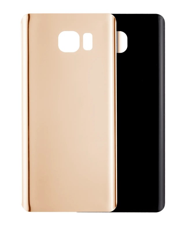 vetro cover posteriore per Samsung Galaxy Note 5 (No Logo) (Oro platino)