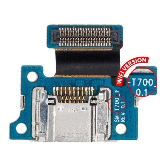 Flat connettore di ricarica per Samsung Galaxy Tab S 8.4" (T700 / T701/2014) (WiFi Version) (Premium)