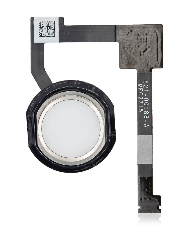 Tasto Home con flat per iPad Pro 12.9" 1st Gen (2015) / Air 2 (Argento)