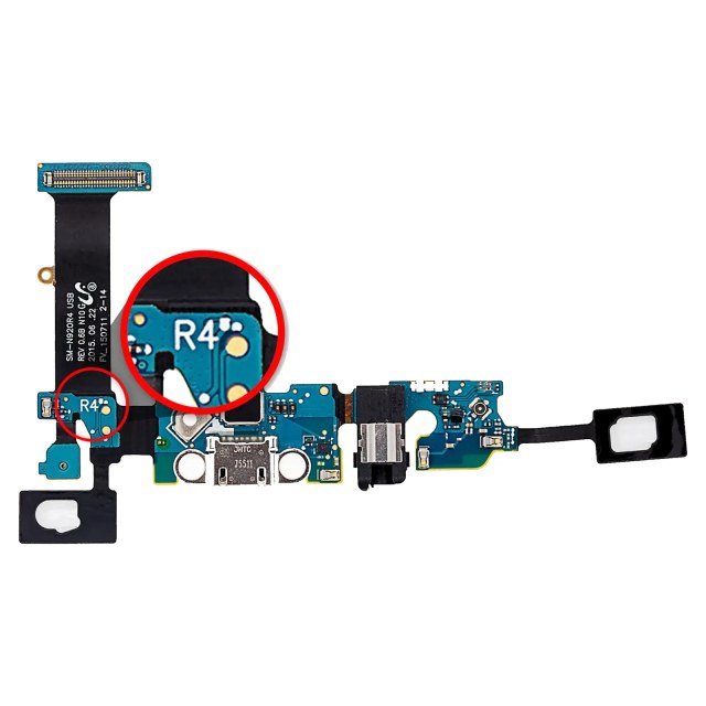 Flat connettore di ricarica per Samsung Note 5 (N920R4) (US Cellular)