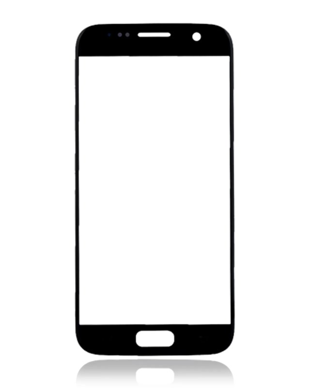 Solo vetro frontale per Samsung Galaxy S7 (Nero Onyx)