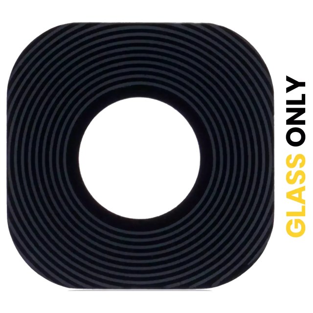 Lente fotocamera posteriore (solo vetro) con adesivo per Samsung Galaxy S6 Edge Plus / S7 Active / Note 5 (tutti i colori) (10 pezzi)