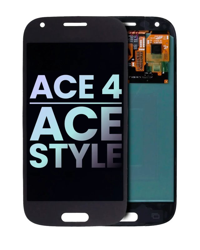 Display OLED completo per Samsung Ace 4 / Ace Style (Service Pack) (Grigio)