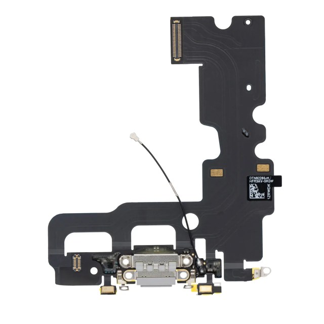 Flat connettore di ricarica per iPhone 7 (Premium) (Argento)