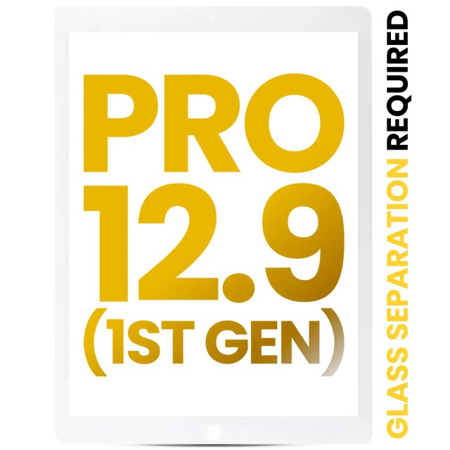 Touch screen per iPad Pro 12.9" 1st Gen (2015) (separazione vetro richiesta) (Premium) (Bianco)