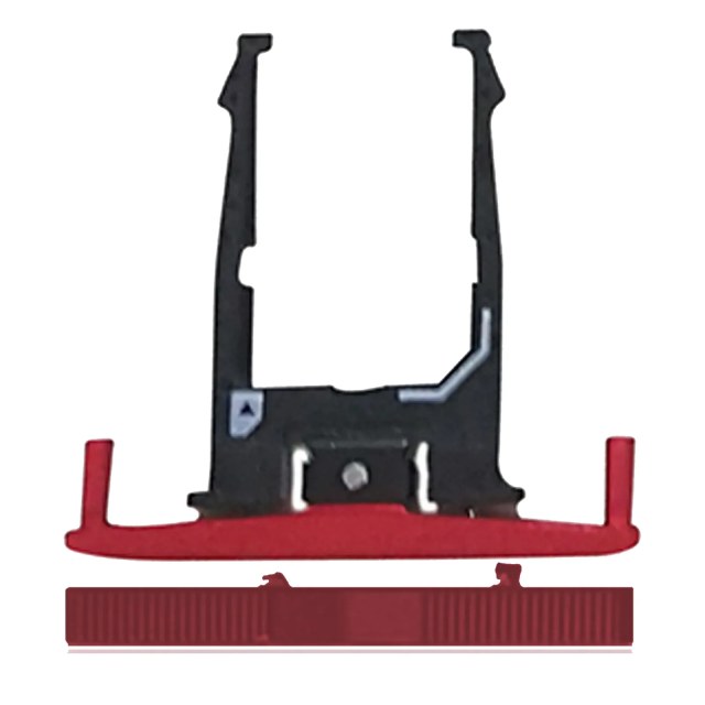 Carrellino SIM per Motorola Droid Turbo (XT1254 / XT1225 / 2014) (Rosso)