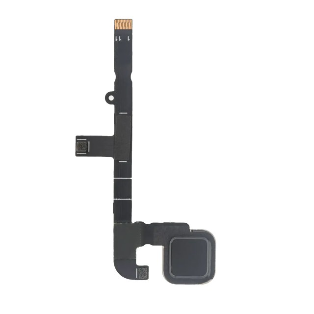 Tasto Home con flat per Motorola Moto Z Play Droid (XT1635 / 2016) (Nero)