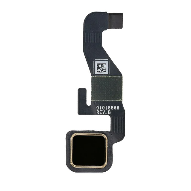 Tasto Home flat per Motorola Moto Z Droid (XT1650 / 2016) (Nero)