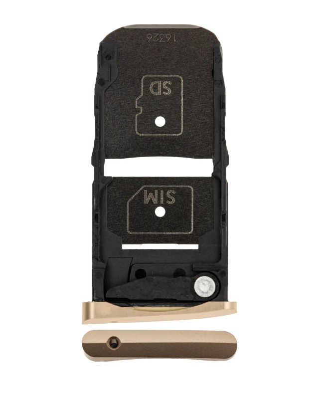Carrellino SIM per Motorola Moto Z Force Droid (XT1650-02 / 2016) (Oro)