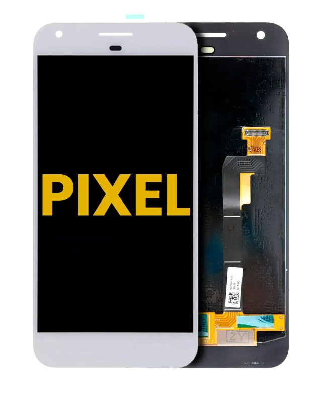 Display OLED completo senza Frame per Google Pixel (Refurbished) (Bianco)