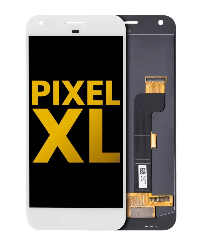 Display OLED completo senza Frame per Google Pixel XL (Refurbished) (Bianco)
