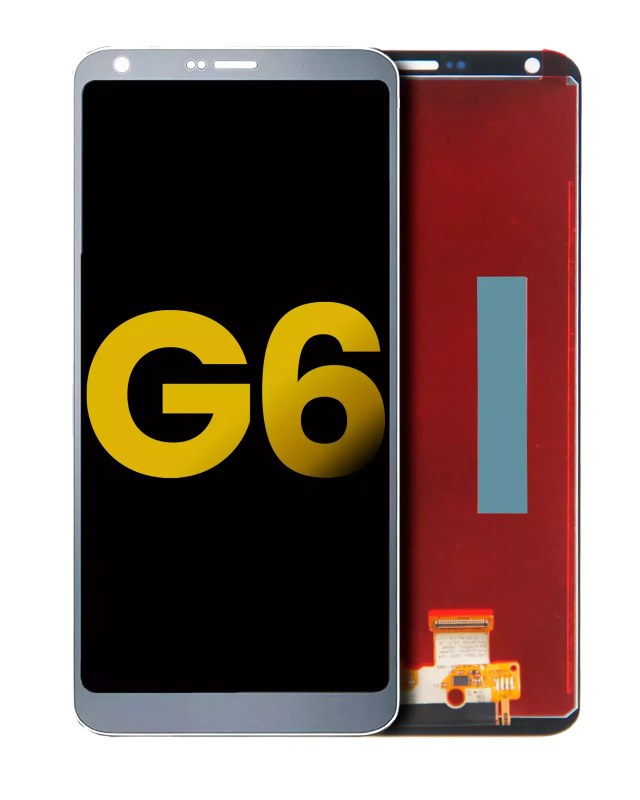 Display LCD completo senza Frame per LG G6 (Refurbished) (Ice Platinum Argento)