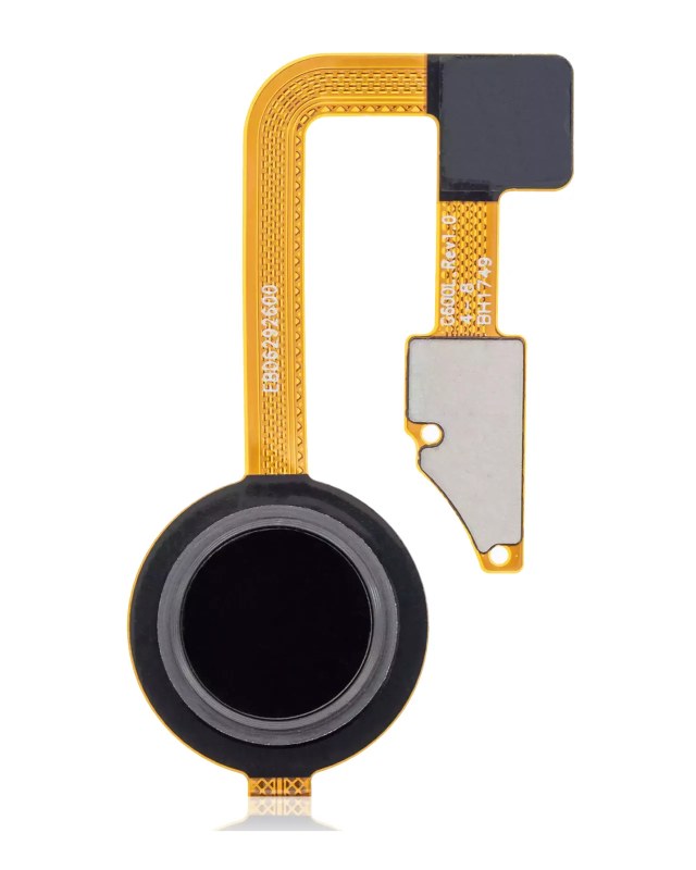 Fingerprint Tasto Home Sensore e Power Sensore flat per LG G6 (Astro Nero)