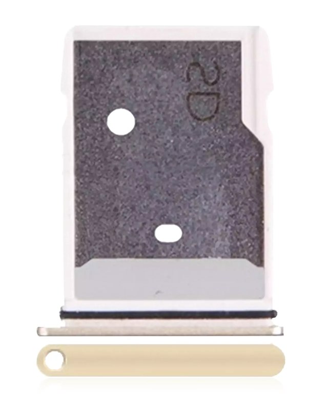 Micro-SD Carrellino SIM per HTC M10 (Oro)