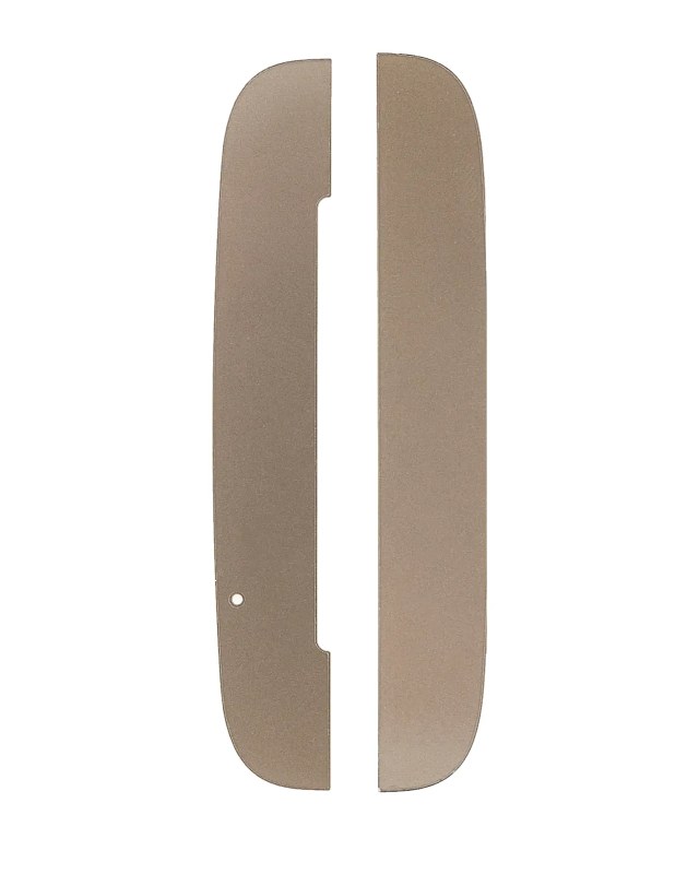 Top e Bottom Vetro posteriore Panels per Motorola Moto Z / Z Force Droid (XT1650-02 / 2016) (Oro)