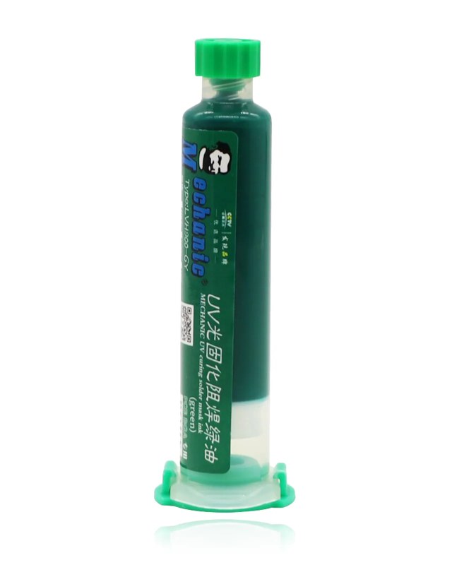 UV Curable Solder Mask Repairing Paint (Verde) (Mechanic)