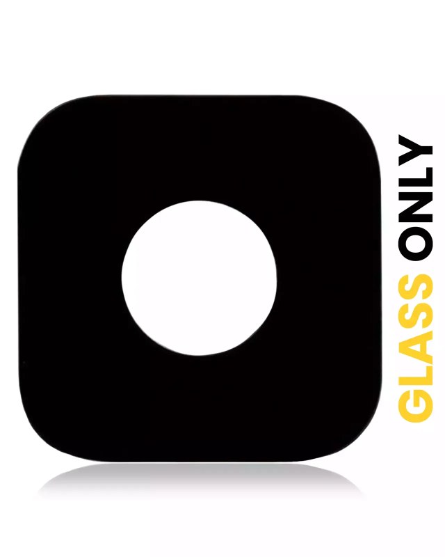 Lente fotocamera posteriore (solo vetro) con adesivo per Samsung Galaxy S6 Active (tutti i colori) (10 pezzi)
