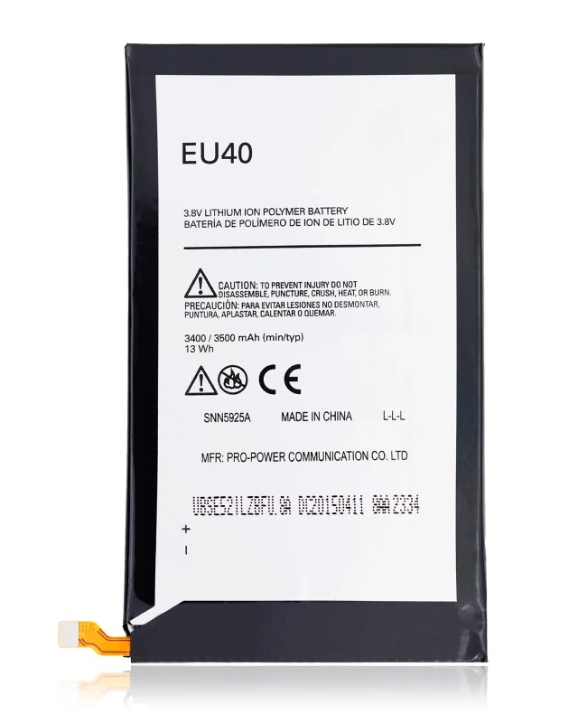 Batteria di ricambio per Motorola Droid Ultra (XT1080 / 2013) / Droid Maxx (XT1080 / 2013) (EU40 / EU20)