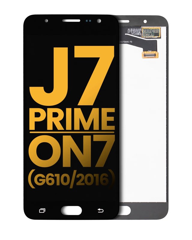 Display LCD completo senza Frame per Samsung Galaxy J7 Prime / On7 (G610 / 2016) (Refurbished) (Nero)