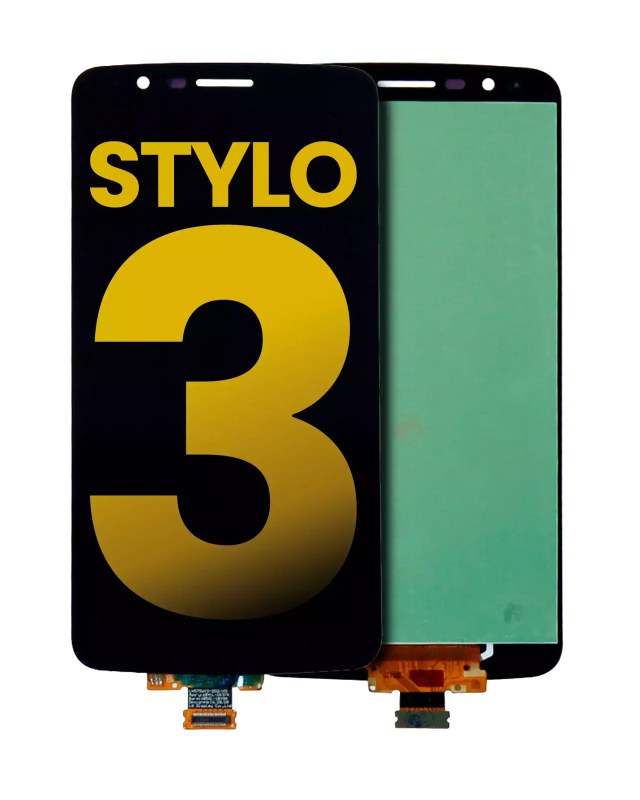 Display LCD completo senza Frame per LG Stylo 3 (Refurbished) (Nero)