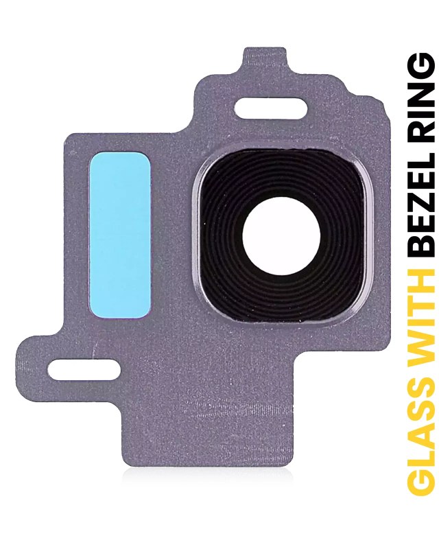 Lente fotocamera posteriore con Cornice Ring per Samsung Galaxy S8 (Orchid Grigio)