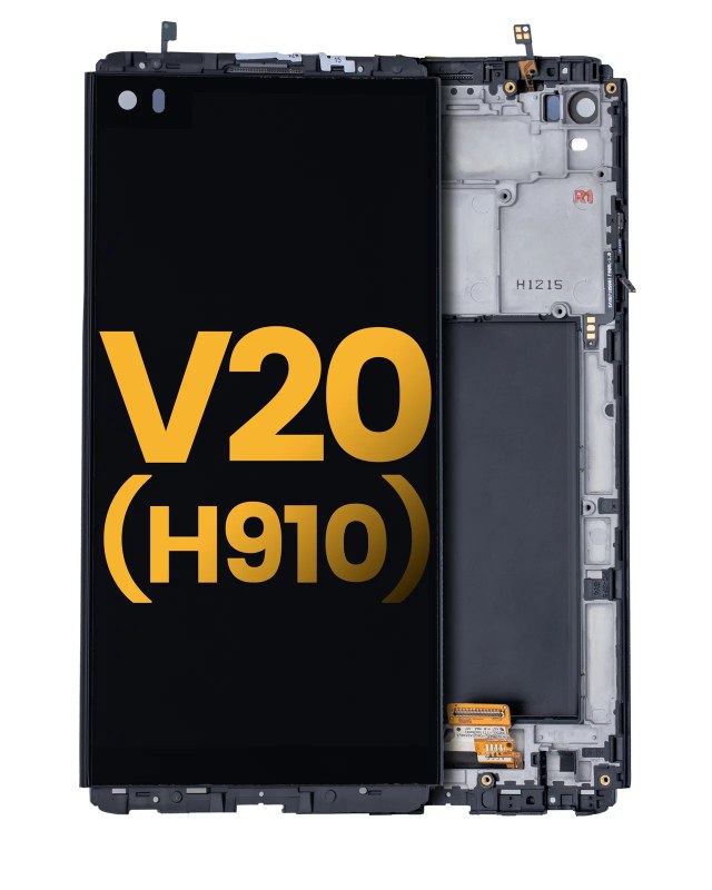 Display LCD completo con Frame per LG V20 (H910) (Refurbished) (Nero)