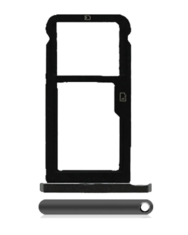 Carrellino SIM per ZTE ZMax Pro (Z981) (Nero)