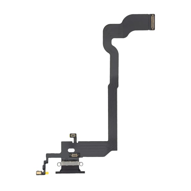 Flat connettore di ricarica per iPhone X (Premium) (Grigio siderale)