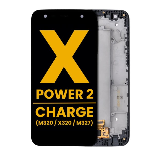 Display LCD completo con Frame per LG X Power 2 / X Charge (M320 / X320 / M327) (Refurbished) (tutti i colori)