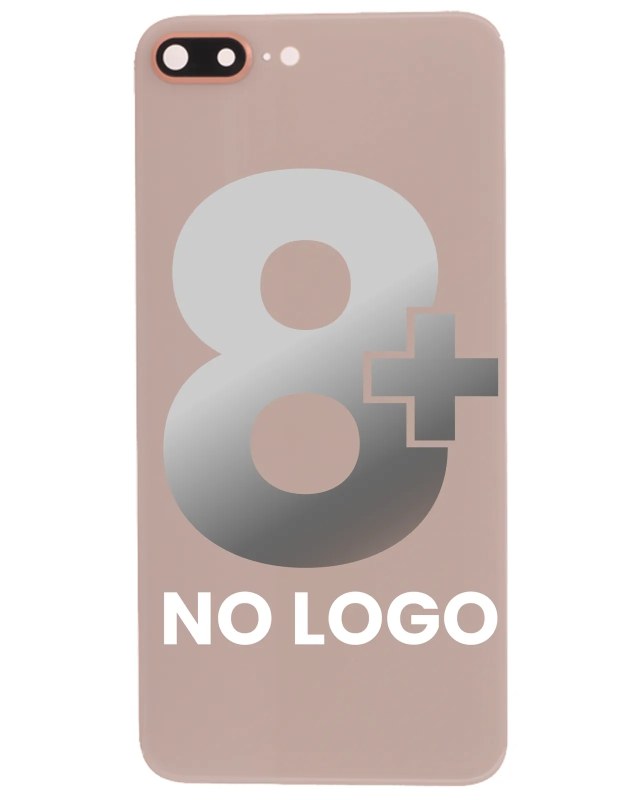 vetro cover posteriore con Lente fotocamera posteriore per iPhone 8 Plus (No Logo) (Oro)