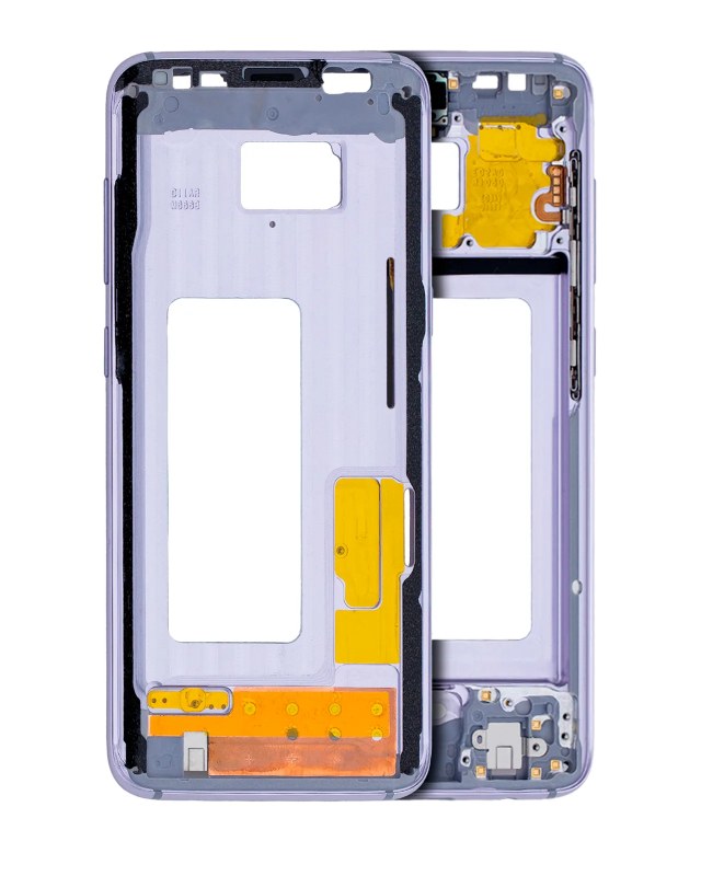Frame centrale per Samsung Galaxy S8 (con minuteria) (Orchid Grigio / Violet)