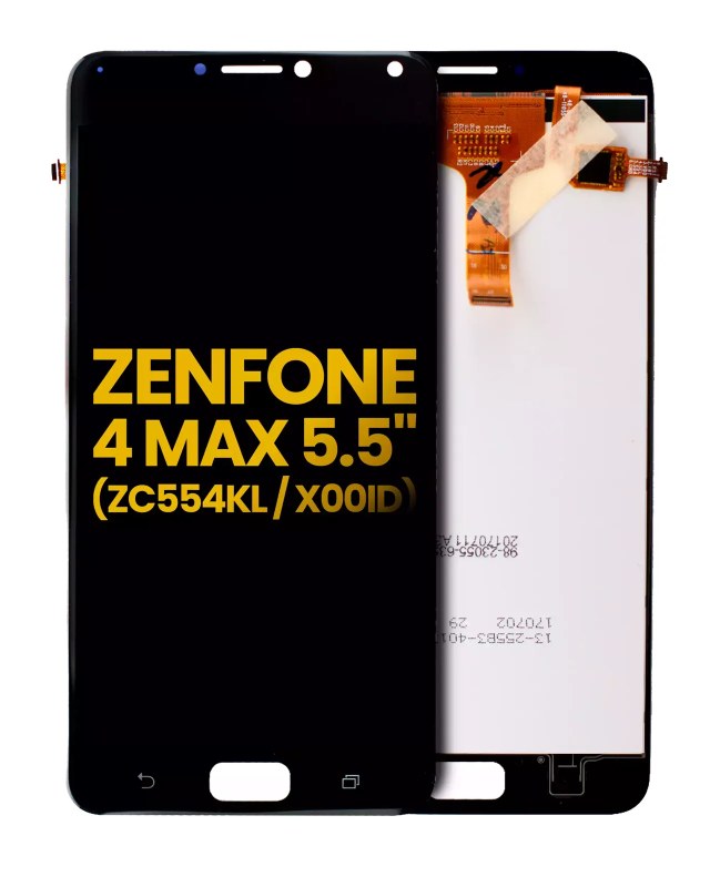 Display LCD completo senza Frame per Asus ZenFone 4 Max Pro / ZenFone 4 Max Plus (ZC554KL / 2017) (Refurbished) (Nero)