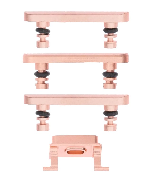 Hard Buttons (Accensione / Volume / switch) per iPhone 7 Plus (Oro rosa)