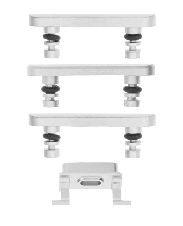 Hard Buttons (Accensione / Volume / switch) per iPhone 7 Plus (Argento)