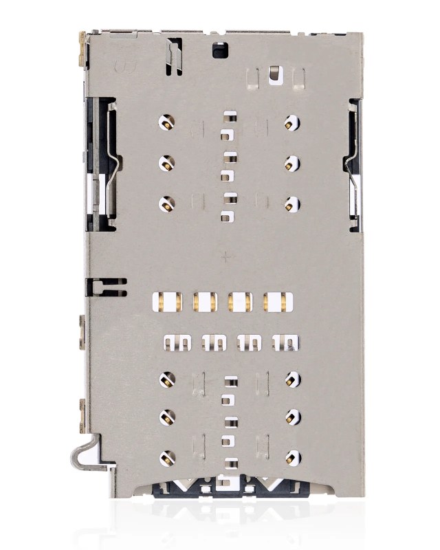 Sim Card Reader per Samsung Galaxy S7 To S20 Ultra / Note 8 to Note 20 Ultra / A60 (A606 / 2019) / A8 (A530 / 2018) / A5 (A520 / 2017) (saldatura richiesta)