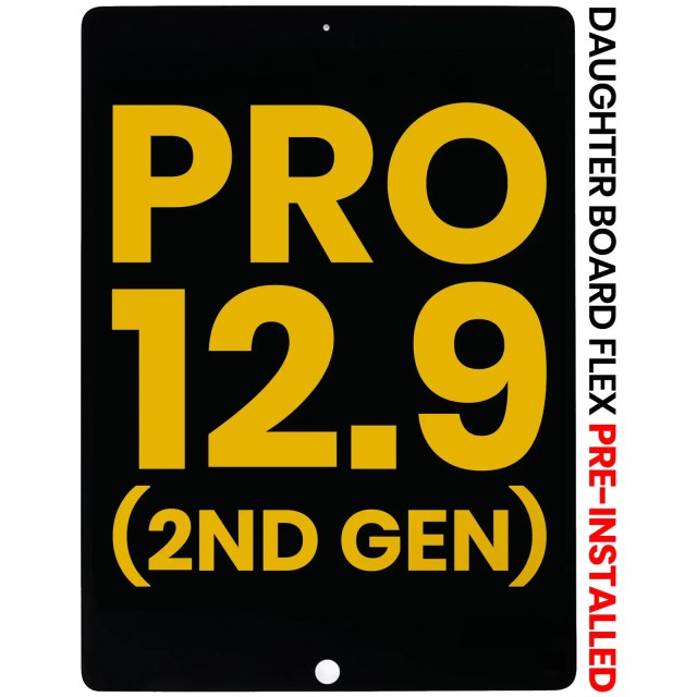Display LCD completo con Touch screen e Daughter Scheda flat Pre-Installed per iPad Pro 12.9" 2nd Gen (2017) (Refurbished) (Nero)