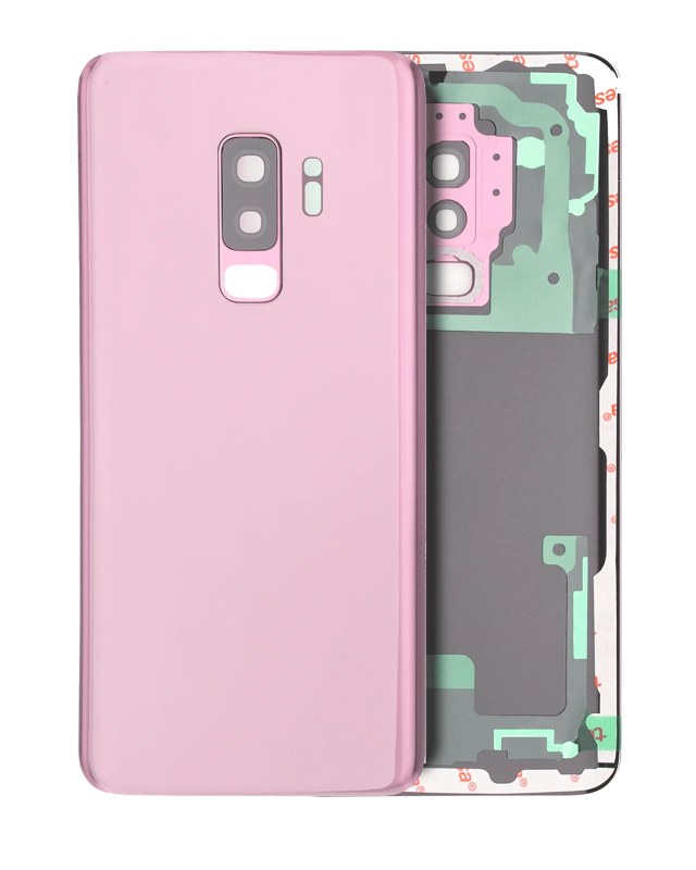 vetro cover posteriore con Vetro fotocamera per Samsung Galaxy S9 Plus (No Logo) (Lilac Viola)