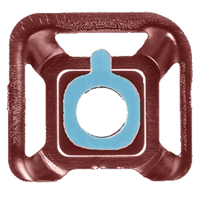 Lente fotocamera posteriore per Samsung Galaxy S5 Active (Rosso)