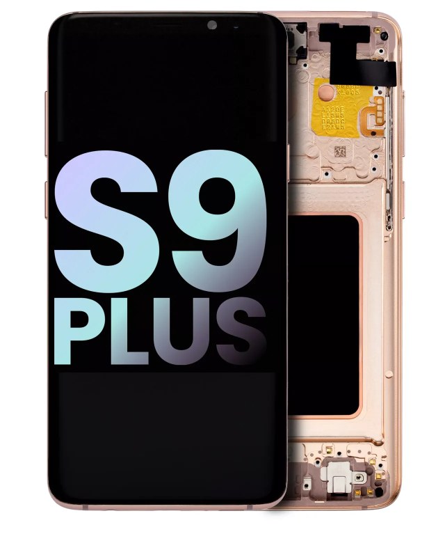 Display OLED completo con Frame per Samsung Galaxy S9 Plus (Service Pack) (Sunrise Oro)